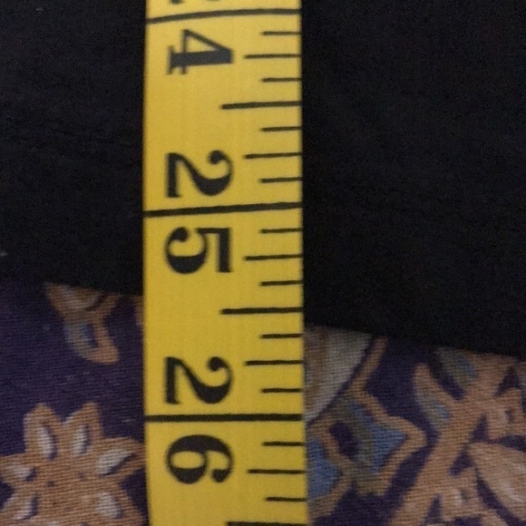 Ab Studio Women’s Layered Tunic Top Size M Black White Sheer Asymmetric Overlay - Picture 10 of 11